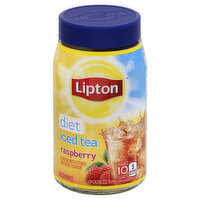 Lipton Iced Tea Mix, Low Calorie, Raspberry, Diet, 2.6 Ounce