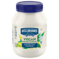 Hellmann's Dressing & Spread, Vegan, 24 Fluid ounce