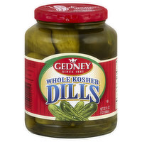 Gedney Pickles, Kosher Dills, Whole, 32 Ounce