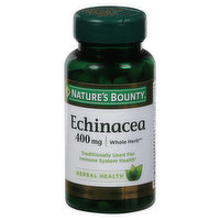 Nature's Bounty Echinacea, 400 mg, Capsules, 100 Each
