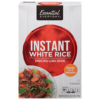 Essential Everyday White Rice, Instant, Enriched Long Grain, 28 Ounce