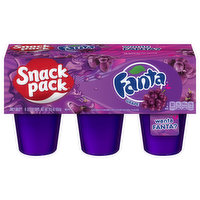 Snack Pack Fanta Fanta Grape Flavored Juicy Gels, 6 Each