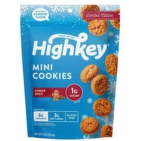 HighKey Ginger Spice Cookies, 2 Ounce