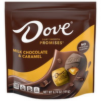 Dove Promises Candy, Milk Chocolate & Caramel, 6.74 Ounce