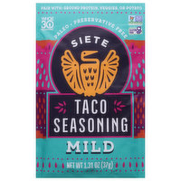 Siete Taco Seasoning, Mild, 1.31 Ounce