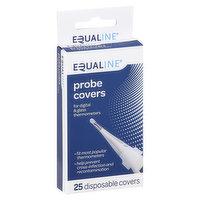 Equaline Probe Covers, Disposable, 25 Each