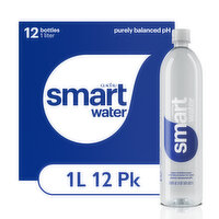 smartwater 33.8 fluid ounce (US) Non-Refillable Plastic Straight 12 Corrugated Carton, 12 Each