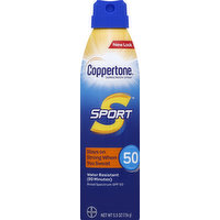 Coppertone Sunscreen, Spray, SPF 50, 5.5 Ounce