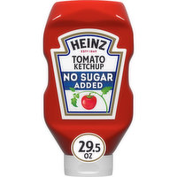 Heinz Ketchup, No Sugar Added, Tomato, 29.5 Ounce