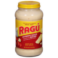 Ragu Alfredo Sauce, Bacon, 16 Ounce