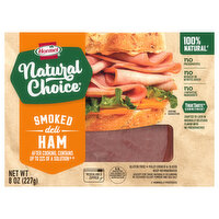 Hormel Natural Choice Ham, Smoked, Deli, 8 Ounce