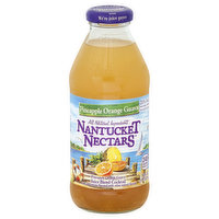 Nantucket Nectars Juice Blend Cocktail, Pineapple Orange Guava, 16 Ounce