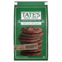 Tate's Bake Shop Cookies, Double Chocolate Chip, 7 Ounce