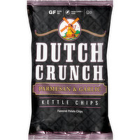 Old Dutch Foods Parmesan & Garlic Kettle Potato Chips, 9 Ounce