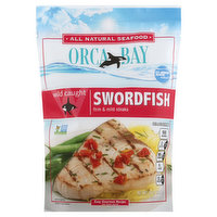 Orca Bay Seafoods Swordfish, Wild Caught, Firm & Mild Steaks, 10 Ounce