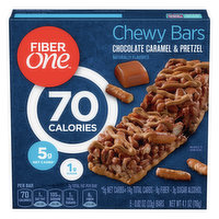 Fiber One Chewy Bars, Chocolate Caramel & Pretzel, 5 Pack, 5 Each