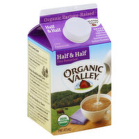 Organic Valley Half & Half, 1 Pint