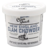 Blount Clam Shack New England Clam Chowder, 24 Ounce