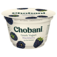 Chobani Yogurt, Greek, Non-Fat, Blackberry, 5.3 Ounce