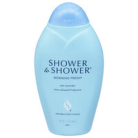 Shower To Shower Morning Fresh Body Powder, Absorbent, with Lavender, 13 Ounce