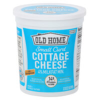 Old Home Cottage Cheese, Small Curd, 4% Milkfat Minimum, 32 Ounce