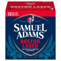 Samuel Adams Beer, Boston Lager, 12 Each