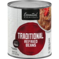 ESSENTIAL EVERYDAY Beans, Refried, Traditional, 31 Ounce