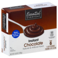 Essential Everyday Pudding & Pie Filling, Instant, Chocolate, 5.85 Ounce