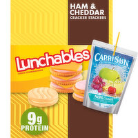 Lunchables Ham & Cheddar with Capri Sun Convenience Meal, 9.5 Ounce