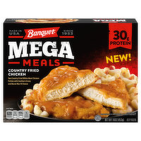 Banquet Mega Meals Mega Meals Country Fried Chicken, Frozen, 16 Ounce