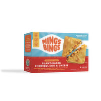 MingsBings Plant-Based, Chorizo, Egg & Cheese, 2 Each