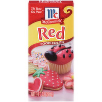 McCormick Red Food Color, 1 Fluid ounce