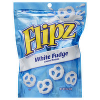 Flipz Pretzels, White Fudge Covered, 7.5 Ounce