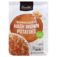 Essential Everyday Hash Brown Potatoes, Shredded, 30 Ounce