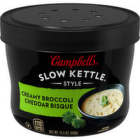 Campbell's® Slow Kettle® Creamy Broccoli Cheddar Bisque, 15.5 Ounce