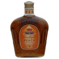 Crown Royal Whisky, Peach Flavored, 750 Millilitre