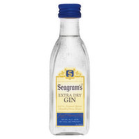 Seagram's Gin, Extra Dry, 50 Millilitre