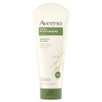 Aveeno Lotion, Daily Moisturizing, Nourishes Dry Skin, Fragrance Free, 8 Ounce