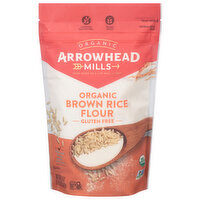 Arrowhead Mills Rice Flour, Gluten Free, Organic, Brown, 24 Ounce