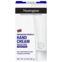 Neutrogena Hand Cream, 2 Ounce
