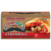 Screamin' Sicilian Pizza Co. Stromboli, Supremus Maximus, 9.25 Ounce