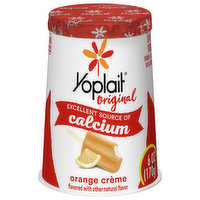 Yoplait Original Yogurt, Low Fat, Orange Creme, 6 Ounce