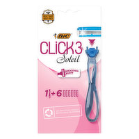 BiC Click Razors, Soleil, 3 Blades, 1 Each