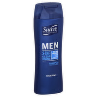 Suave  Professionals Men Shampoo + Conditioner, 2-in-1, Ocean Charge, 12.6 Ounce