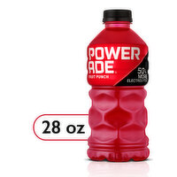 Powerade Sports Drink, Fruit Punch, 28 Fluid ounce