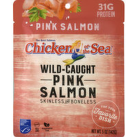 Chicken of the Sea Pink Salmon, Wild-Caught, Skinless and Boneless, 5 Ounce