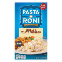 Pasta Roni Pasta, Shells & White Cheddar, 6.2 Ounce