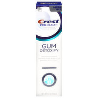 Crest Pro-Health Toothpaste, Gum Detoxify, Gentle Whitening, Large Size, 4.8 Ounce