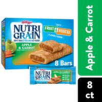 Nutri Grain Soft Baked Breakfast Bars, Apple and Carrot, 9.8 Ounce