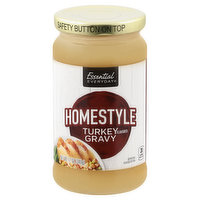 ESSENTIAL EVERYDAY Gravy, Turkey Flavored, Home Style, 12 Ounce